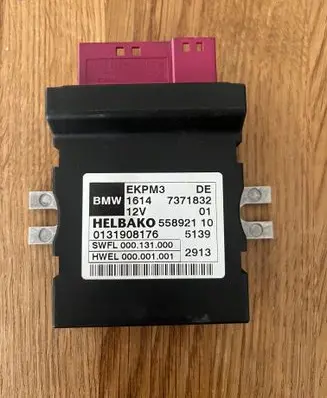 BMW 3 F30 F35 F31 Fuel injection pump control unit/module 7371832 16147371832