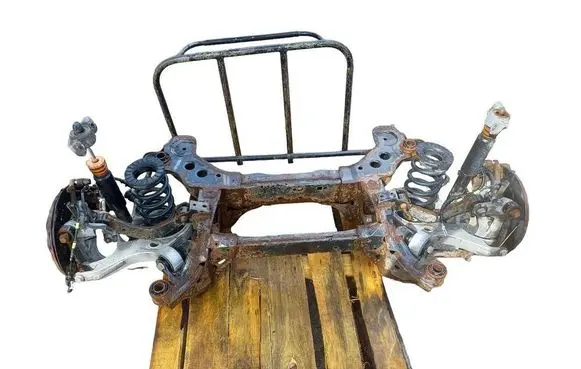 Rear axle beam