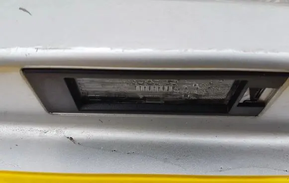 Opel Corsa D Number plate light 