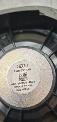 Audi A4 S4 B9 Front door speaker 8W0035415 90020014304