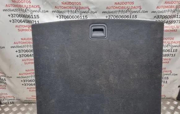 Audi A4 S4 B8 8K Trunk/boot floor carpet liner 8K9861531