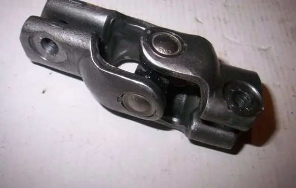 Steering column universal joint