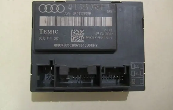 Audi A6 S6 C6 4F Door control unit/module 4F0959795F