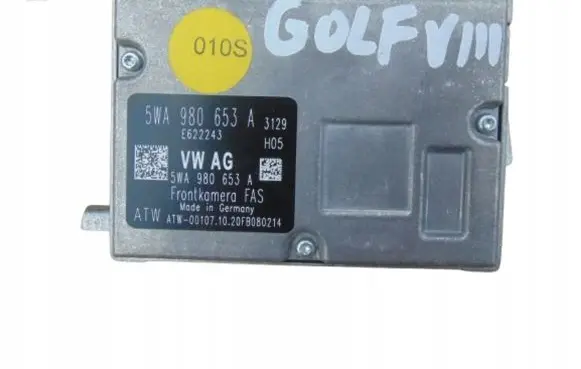 Volkswagen Golf VIII Windshield/windscreen camera 5WA980653A