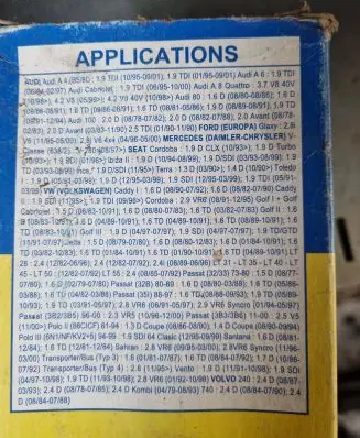 Audi A4 S4 B5 8D Fuel filter SH427 CH8158 HU9326xn