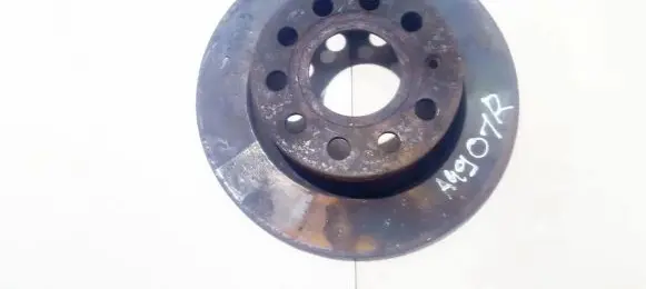 Audi A3 S3 8P Rear brake disc neventiliuojamas