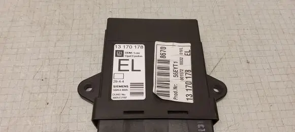 Opel Vectra C Door control unit/module 13170178 5WK46005
