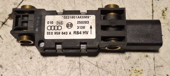 Audi A4 S4 B6 8E 8H Airbag deployment crash/impact sensor 8E0959643A 0231801AKSM9 250203