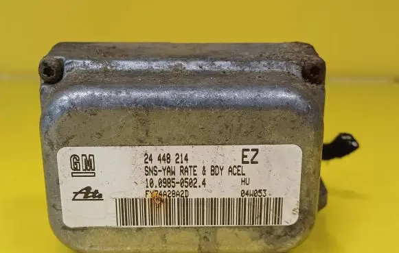 Opel Astra H ESP acceleration yaw rate sensor 24448214 10.0985-0502.4 10098505024