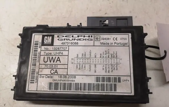 Opel Astra G Bluetooth control unit module 497316088 13287707