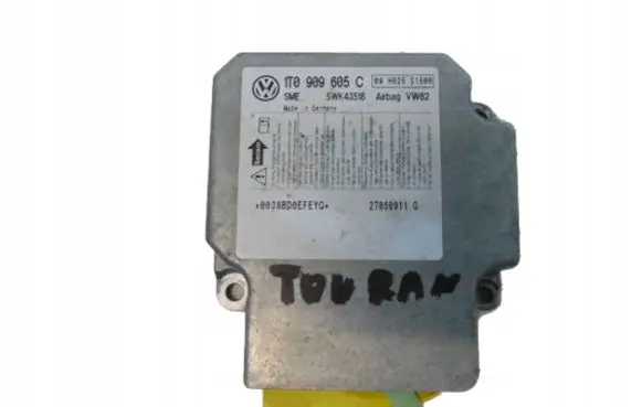 Volkswagen Touran I Airbag control unit/module 1T0909605C