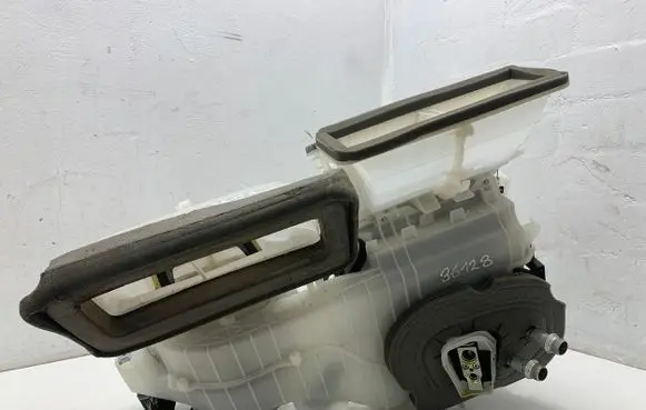 Interior heater climate box assembly