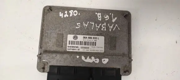 Volkswagen New Beetle Engine control unit/module 06A906033L 5WP4004102