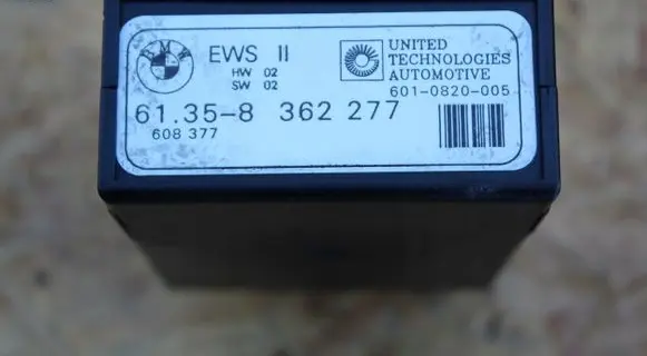 BMW 3 E36 Immobilizer control unit/module 8362277