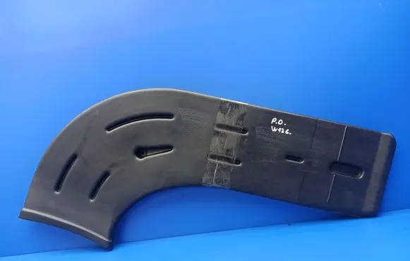 Cabin air duct channel