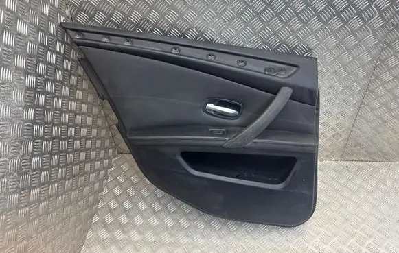 BMW 5 E60 E61 Rear door card panel trim E1369386 160708155640