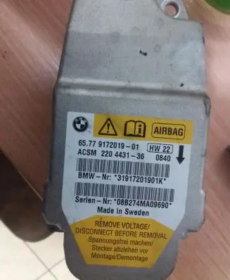 BMW 5 E60 E61 Airbag control unit/module 9172019-01
