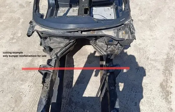 Chevrolet Corvette C6 Front bumper cross member