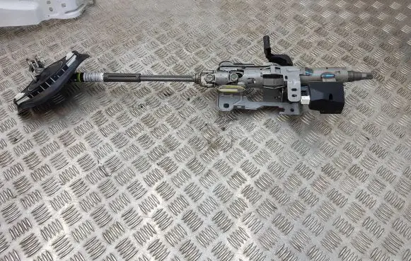 Steering wheel axle