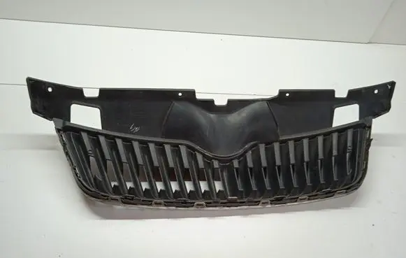 Skoda Roomster (5J) Front bumper upper radiator grill 5J0853668