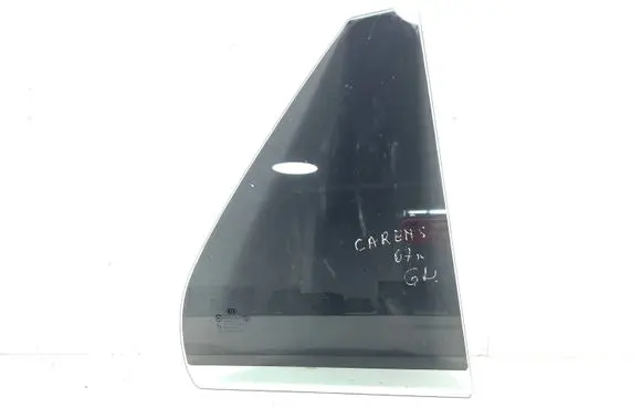 KIA Carens II Rear vent window glass DOT772AS2M435 43R000070