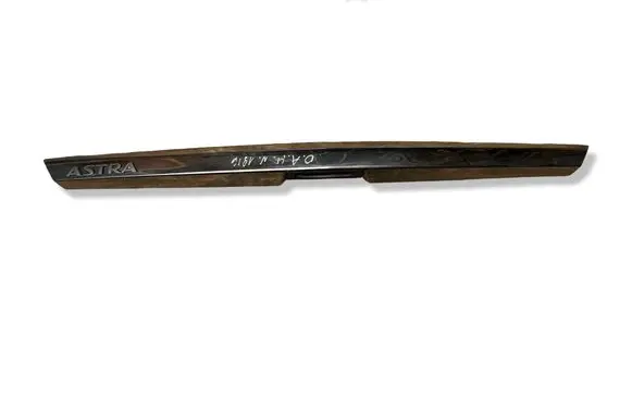 Opel Astra H Trunk door license plate light bar 13266478
