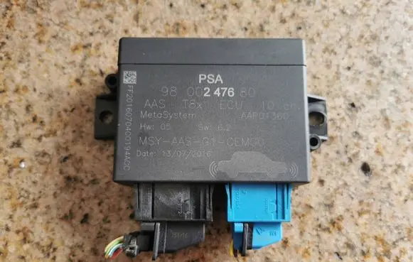 Peugeot 3008 I Parking PDC control unit/module 9800247680