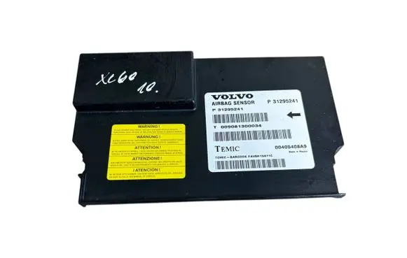 Volvo XC60 Airbag control unit/module 31295241 00405408A9 009081300034
