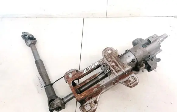 Steering wheel axle