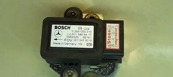 Mercedes-Benz A W168 ESP acceleration yaw rate sensor 0295005219 0015429018 0015404417
