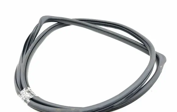 Rubber seal rear door