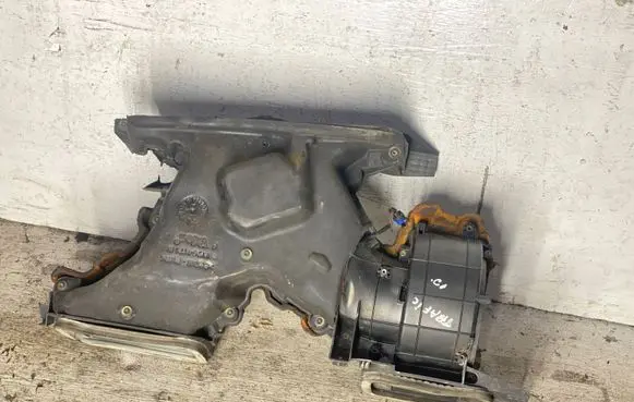 Interior heater climate box assembly