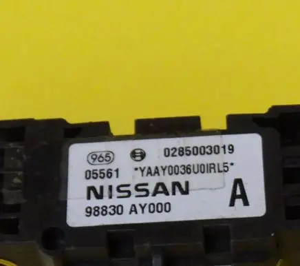 Nissan Micra Airbag deployment crash/impact sensor 98830AY000
