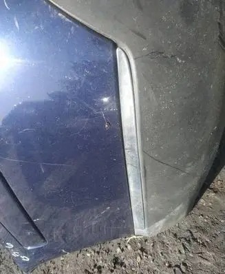 Citroen C5 Rear bumper trim bar molding 