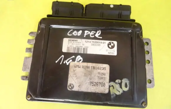 Mini One - Cooper R50 - 53 Engine control unit/module 1214752001901 12147520019-01 7526780