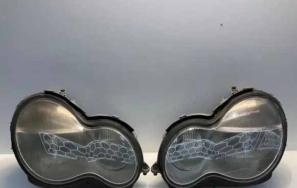Mercedes-Benz C W203 Headlights/headlamps set A2038201161 2038201161 A2038201261