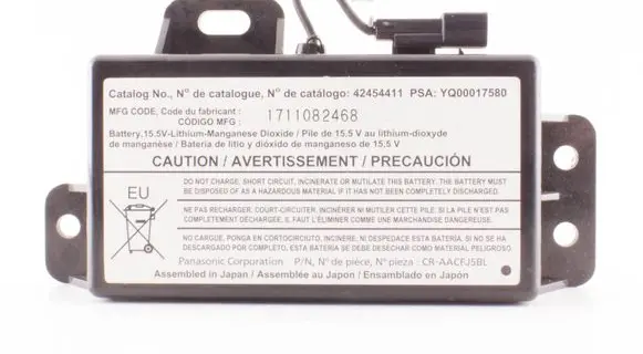 Opel Mokka Battery control module 42454411 YQ00017580 1711082468