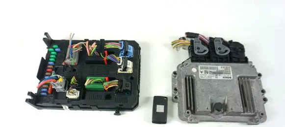 Citroen C4 Grand Picasso Engine control unit/module ECU 0281014729 9665674480