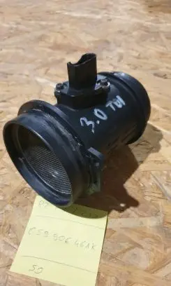 Audi A6 S6 C6 4F Mass air flow meter 059906461K