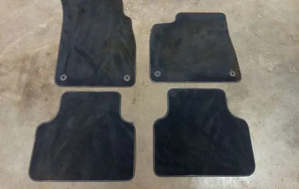 Audi Q7 4M Car floor mat set 4M1863011F 4M1863720B