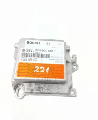 Volkswagen Touareg I Airbag control unit/module 3D0909601F