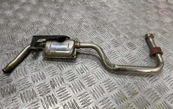 Volkswagen Touareg I Webasto auxiliary heater silencer 7L0819084C