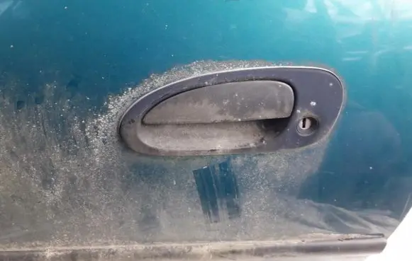 Mazda 323 F Front door exterior handle