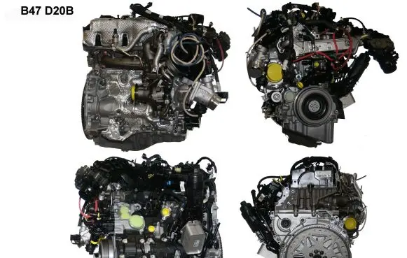 BMW 3 G20 G21 Engine B47D20B
