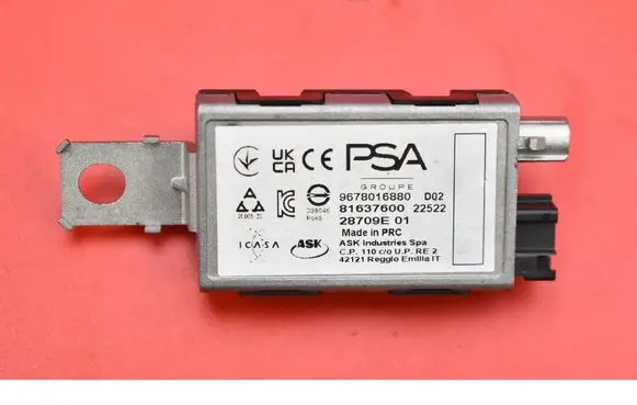 Peugeot 5008 Sound amplifier 9678016880