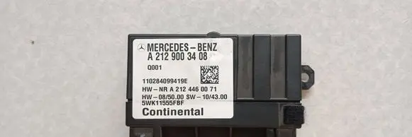 Mercedes-Benz C W204 Fuel injection pump control unit/module A2129003408 110284099419E A2124460071