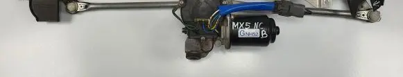 Mazda MX-5 NC Miata Front wiper linkage and motor 100604