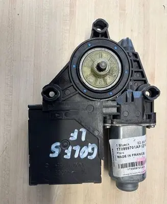 Volkswagen Caddy Front door window regulator motor 1T0959701AF 5K0959793C
