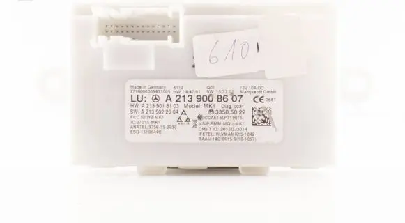 Mercedes-Benz E W212 Other control units/modules A2139008607 A2139028904 A2139018103