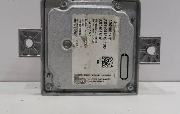 Mercedes-Benz GLE AMG (W166 - C292) Other control units/modules A2979001411 A2979028003 A2239016802